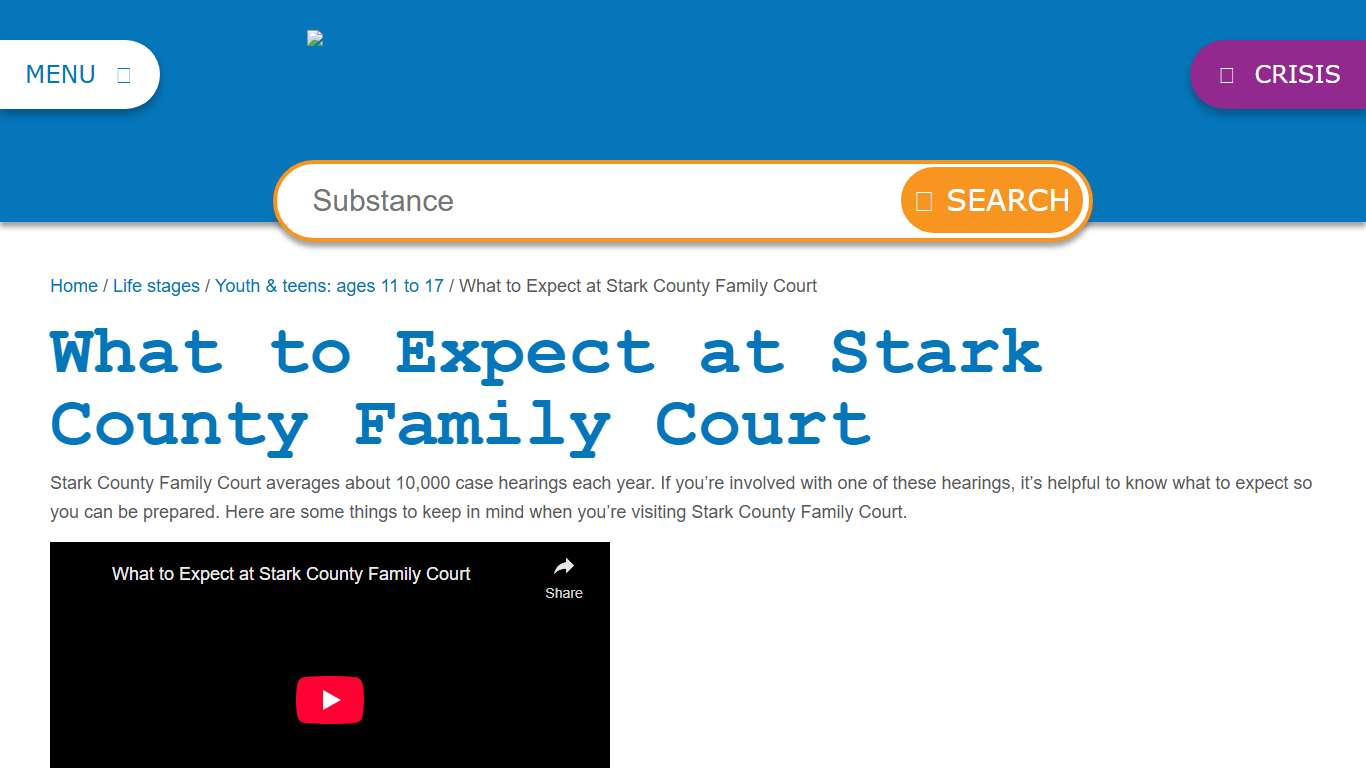 What to Expect When You Go to Stark County Family Court